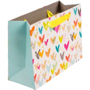 Goldbuch Geschenktasche Lots of Hearts 18 x 10 cm...