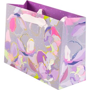 Goldbuch Geschenktasche Opium Grey-White 18 x 10 cm