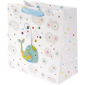 Goldbuch Geschenktasche Whale Serenity 27x27 cm...