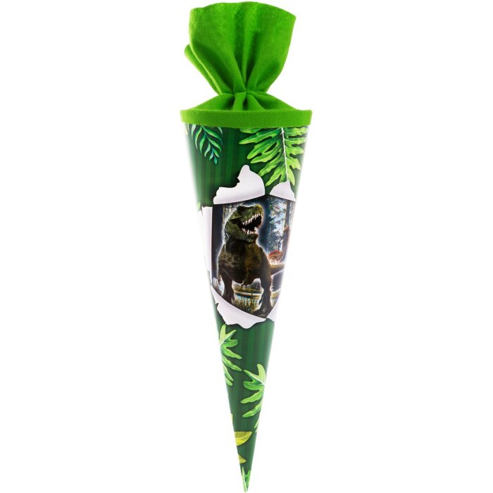 Goldbuch Schultüte 35 cm T-Rex, schwarz, Größe 35 cm