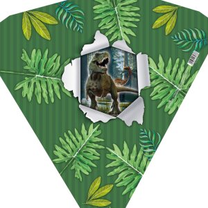 Goldbuch Schultüte 35 cm T-Rex, schwarz, Größe 35 cm