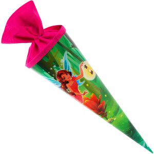 Goldbuch Schultüte 35 cm Kleine Waldfee, Farbe: Mehrfarbig, Größe: 35 cm