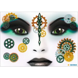 Herma FASHIONLine Face Art Sticker Steampunk Marie...