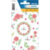 Herma DECOR Blumensticker Beautiful Rose beglimmert