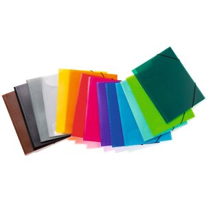 Папка Herma А4 PP напівпрозора жовта