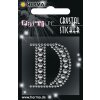 Herma FASHIONLine Crystal Sticker Buchstabe D silber 83x0 mm