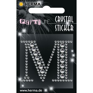 Herma FASHIONLine Crystal Sticker "M" in...