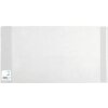 Захисник для книг HERMÄX BASIC 230x380 мм, прозорий, з наклейкою для імені