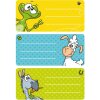 Herma VARIO Schuletiketten Witzfiguren, 76x35mm, weiß, 3 Blatt