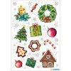 Herma DECOR Sticker Weihnachtszeit bunt Weihnachtsmotiv 36 Stück