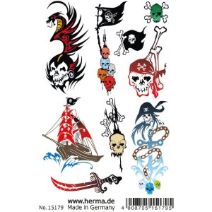 Herma FASHIONLine CLASSIC Tattoo Colour Pirats, Farbe:...