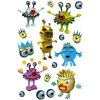 Herma DECOR Sticker Monster WG, weiß, 42 Stück
