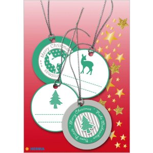 Herma MAGIC Geschenkanhänger Weihnachten 3D Ø...