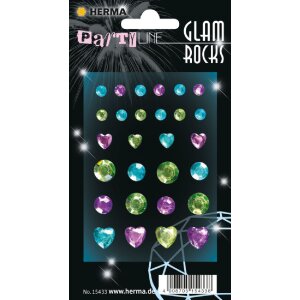 Herma FASHIONLine Glam Rocks Diamonds Mint & Light...