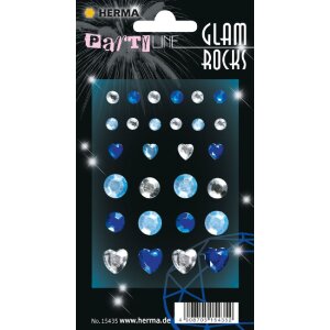 Herma FASHIONLine Glam Rocks Diamonds Dark Blue &...