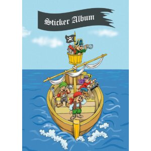 Herma Sticker Sammelalbum A5 Piratenabenteuer 16 Seiten...