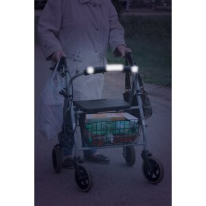 Herma Reflektorsticker Happy Face, Farbe: Schwarz, Größe: 50 x 50 mm