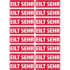 HERMA VARIO Textetiketten "Eilt sehr" 12 x 40...