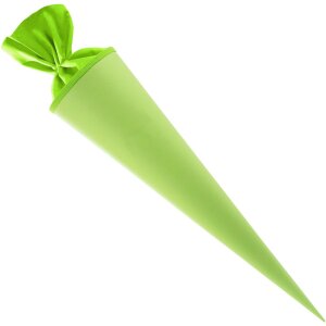 Goldbuch Bastelschultüte 70 cm mint mit Filzverschluss