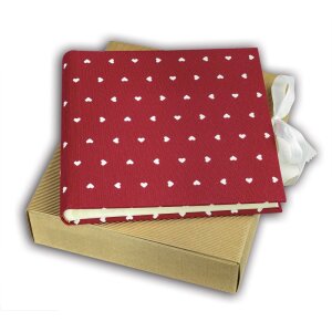 ZEP Фотоальбом Deluxe червоний 25x25 см 60 білих сторінок...