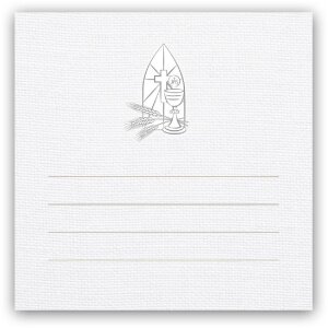 ZEP Fotoalbum COMUNION XII 31x31 cm Kunstdruckeinband religiöses Motiv