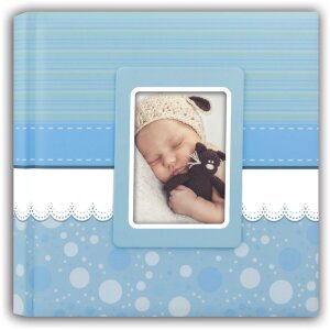 ZEP Дитячий альбом Cinzia 31x31 см синій 60 білих сторінок