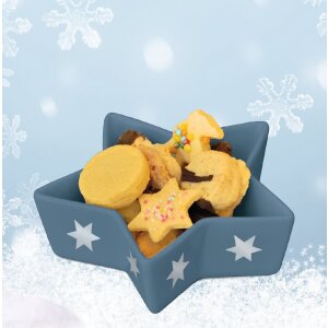 HERMA Sticker Sterne 5-Zackig silber 22 mm