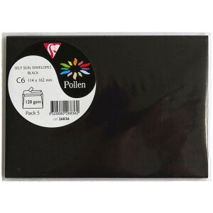 Clairefontaine Pollen Briefumschläge C6 5 Stück...