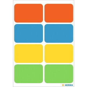 HERMA Vielzwecketiketten VARIO 2,6x4 cm 40 farbig...