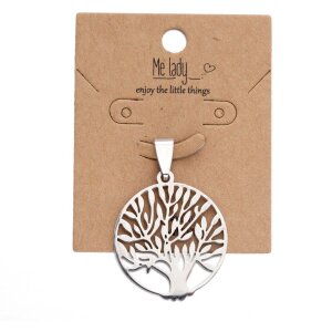MeLady Deko-Hänger silberfarben MLHN0001