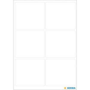 Vielzwecketiketten weiß 36x40 mm