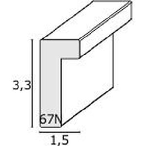 Deknudt S67NK Деревянная рамка 3D двойная passe-partout