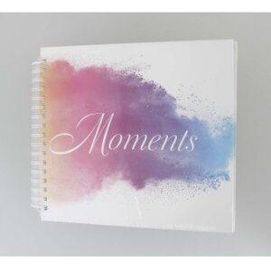 Спіральний альбом Hama Watercolor Moments 28x24 см 50 білих сторінок
