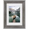 Пластикова рамка Hama Sierra сіра 13x18 см з паспарту 9x13 см