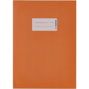Heftschoner orange DIN A5 aus Papier