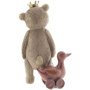 Clayre & Eef Украшение Медведь 6PR2404 коричневый...