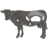 Clayre & Eef 6Y3035 Відкривачка для пляшок 16x3x10 см Коричнева металева корова прямокутна