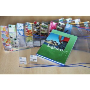 HERMA Buchschoner 270x540 normal lang transparent