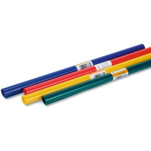 Buchschutzfolie ROT 2 Meter