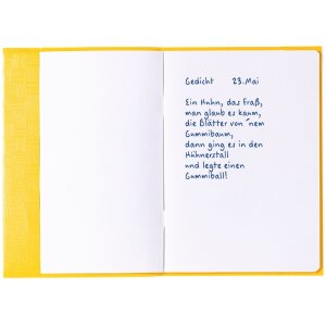 HERMA Heftschoner PP A5 gedeckt-gelb Strukturprägung...