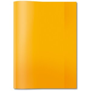 HERMA Heftschoner PP A4 transparent-orange 21,3x30,5 cm...