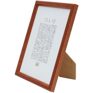 S236H3 Деревяна рамка темно-коричнева 18x24 см