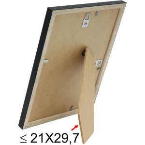 S236K2 Деревяна рамка чорного кольору 15x20 см