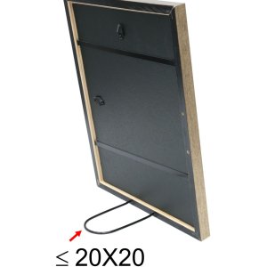 S43AD2 Рамка для картини з паспарту в бронзовому кольорі 20x30 см