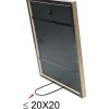 S43AD2 Рамка для картини з паспарту в бронзовому кольорі 20x30 см