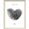 S46CH1 Фоторамка натурального цвета с белым кантом 10x15 см