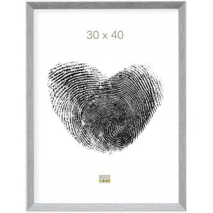S46CH7 Фоторамка серо-голубого цвета с белым кантом 10x15 см