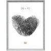 S46CH7 Фоторамка серо-голубого цвета с белым кантом 10x15 см