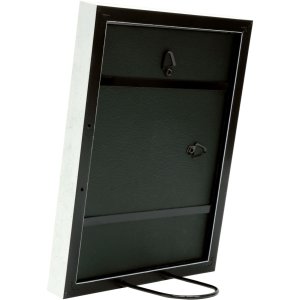 S46DF1 Рамка для фотографій біла зі сріблястим кантом 13x13 см