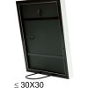 S46DF1 Рамка для фотографій біла зі сріблястим кантом 13x13 см